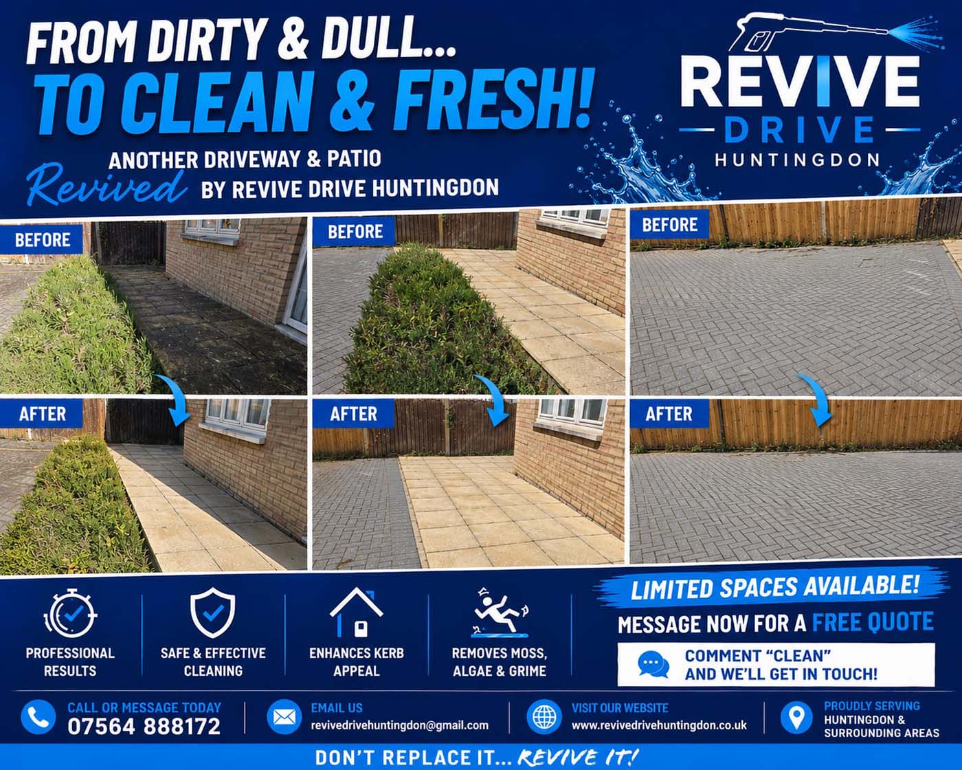 Revive drive advertisement